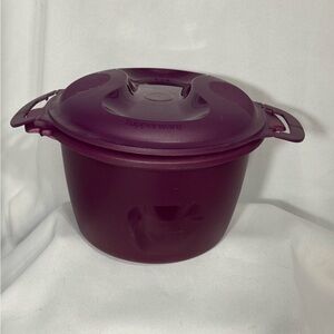 Tupperware Microwave Rice Cooker Purple 2.2L